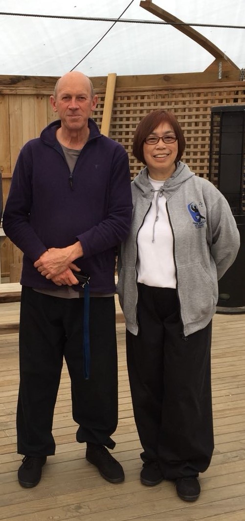 Tim Exton and Malisa Ng - teaching workshop Auckland